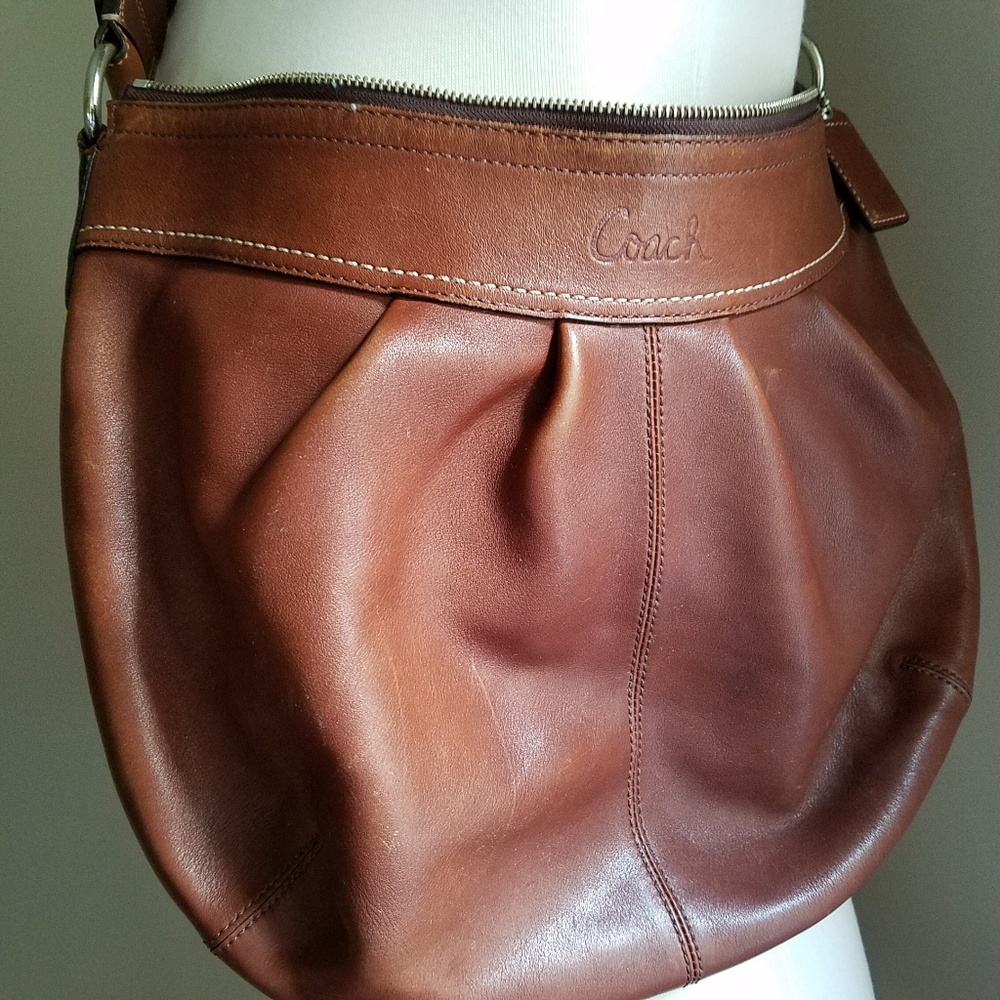 Coach Brown Hobo Bag --- back in style now!